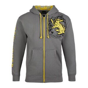 Universal Studios The Wizarding World of Harry Potter Hufflepuff Zip Up Jacket